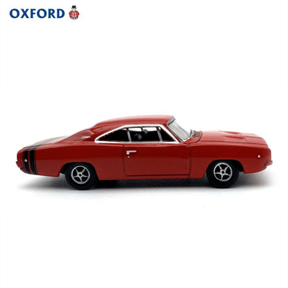 1/87 Scale 1968 Dodge Charger Mid-size Muscle Car Diecast Model