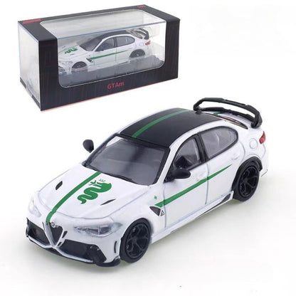 1/64 Scale Alfa Romeo Giulia GTAm Compact Executive Car Diecast Model