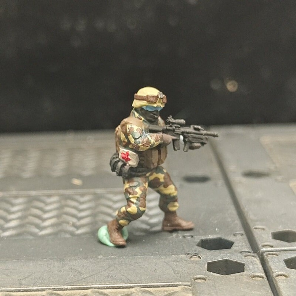1/72 Scale Special Force Soldiers Painted Figurines for Model Dioramas