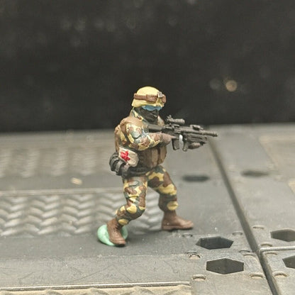1/72 Scale Special Force Soldiers Painted Figurines for Model Dioramas