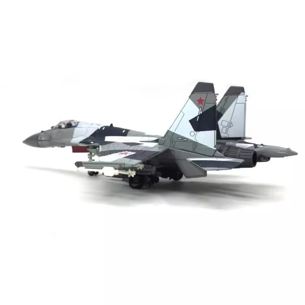 1/100 Scale Sukhoi Su-35 Super Flanker Fighter Diecast Model Aircraft