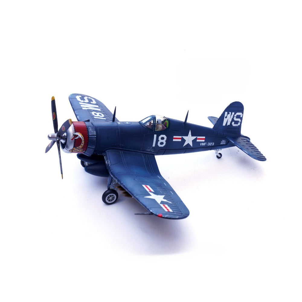 1/72 Scale Vought F4U Corsair WWII US Fighter VMF-323 WS #18 Diecast Model Aircraft