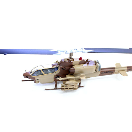 Bell AH-1W SuperCobra Attack Helicopter 1/72 Scale Diecast Model