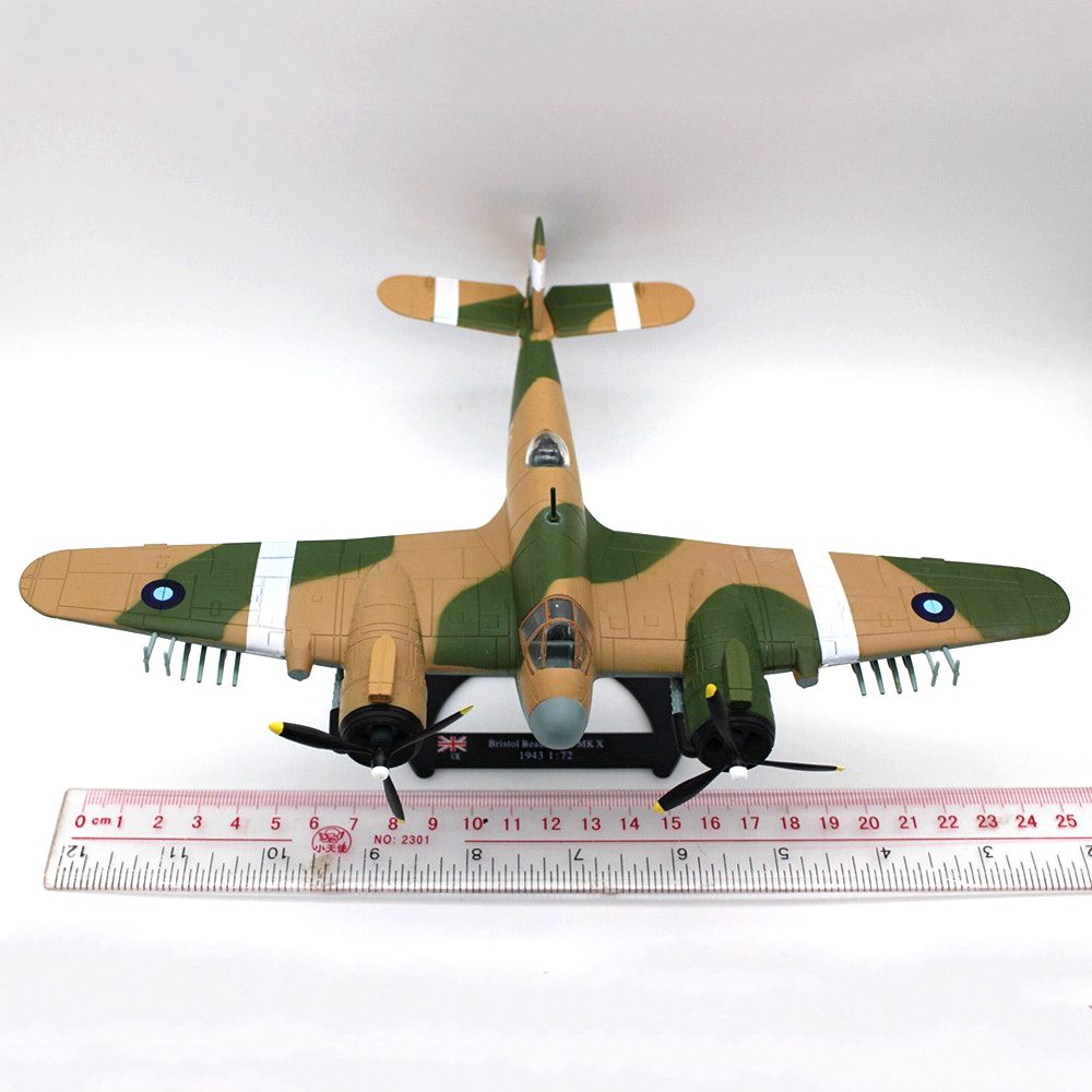 Bristol Beaufighter WWII British Night Fighter 1/72 Scale Diecast Aircraft Model