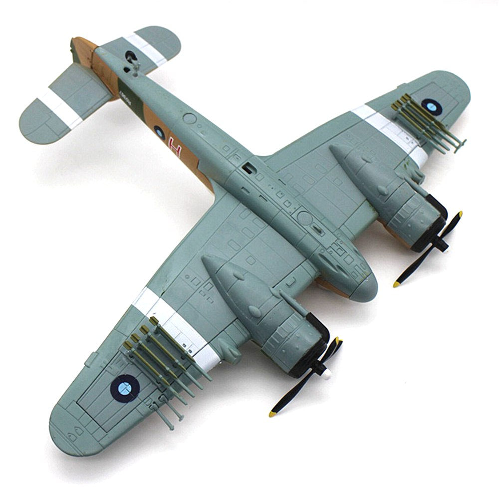 Bristol Beaufighter WWII British Night Fighter 1/72 Scale Diecast Aircraft Model