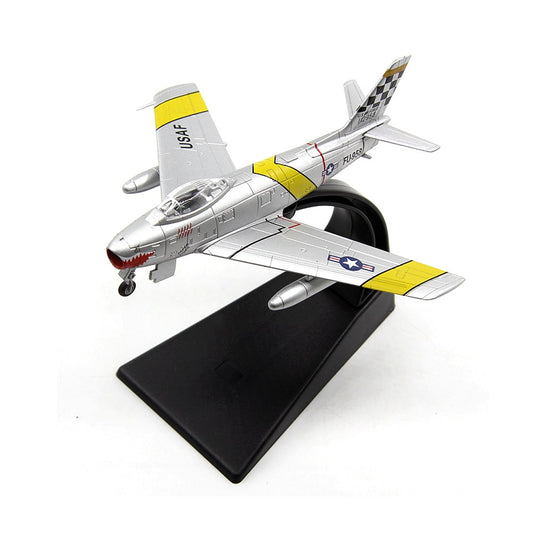 F-86 Sabre US Jet Fighter 1/100 Scale Diecast Aircraft Model