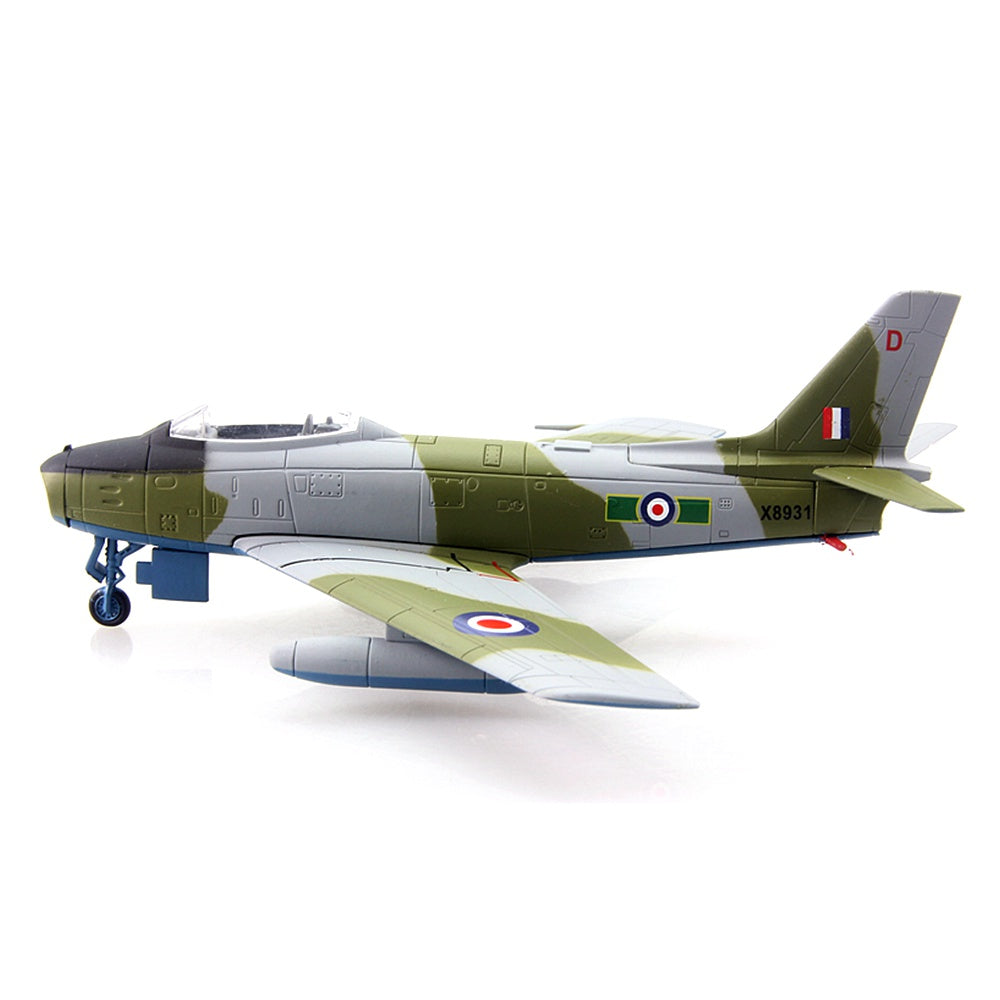 F-86 Sabre Jet Fighter 1/100 Scale Diecast Aircraft Model