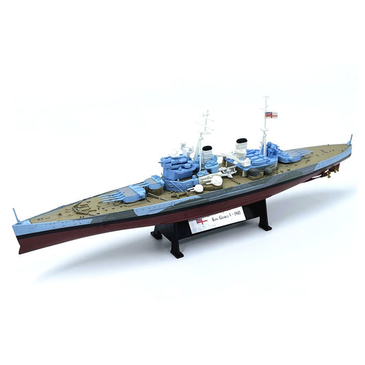 HMS King George V WWII Royal Navy Battleship 1/1000 Scale Diecast Model