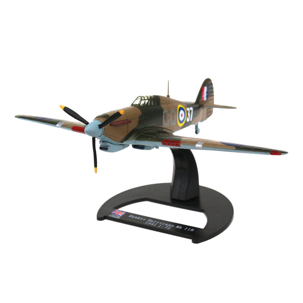 Hawker Hurricane Mk IIB WWII British Fighter Aircraft 1 72 Scale Dieca hawker-hurricane-mk-iib-wwii-british-fighter-aircraft-1-72-scale-dieca
