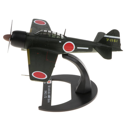 Mitsubishi A6M3 Zero Japanese WWII Fighter Aircraft 1/72 Scale Diecast Model