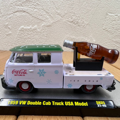1/64 Scale 1959 Volkswagen T1 Double Cab Truck Diecast Model