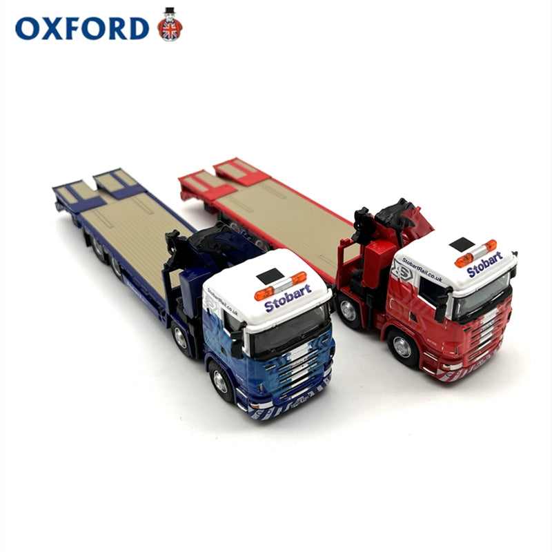 1/76 Scale Scania Highline R420 8-Wheel Crane Diecast Model