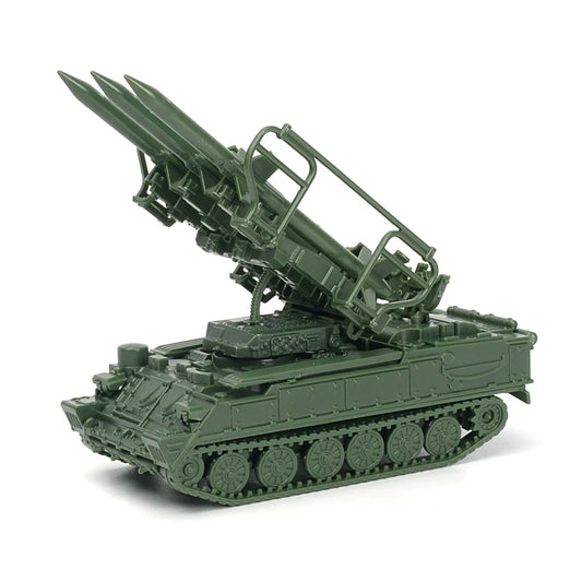 1/72 Scale 2K12 Kub SA-6 Gainful Surface-to-Air Missile System Pre-built Plastic Collectible Model