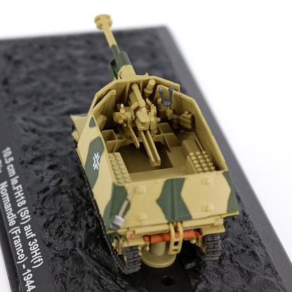 1/72 Scale 10.5 cm leFH 18 WWII German Light Howitzer Diecast Model