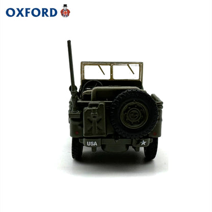 1/76 Scale Willys MB Jeep US Army Diecast Model Car