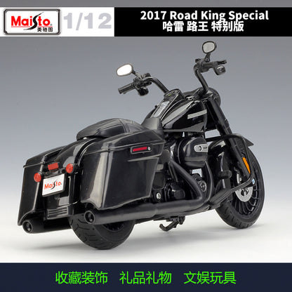 1/12 Scale 2017 Harley-Davidson Road King Special Diecast Model Motorcycle