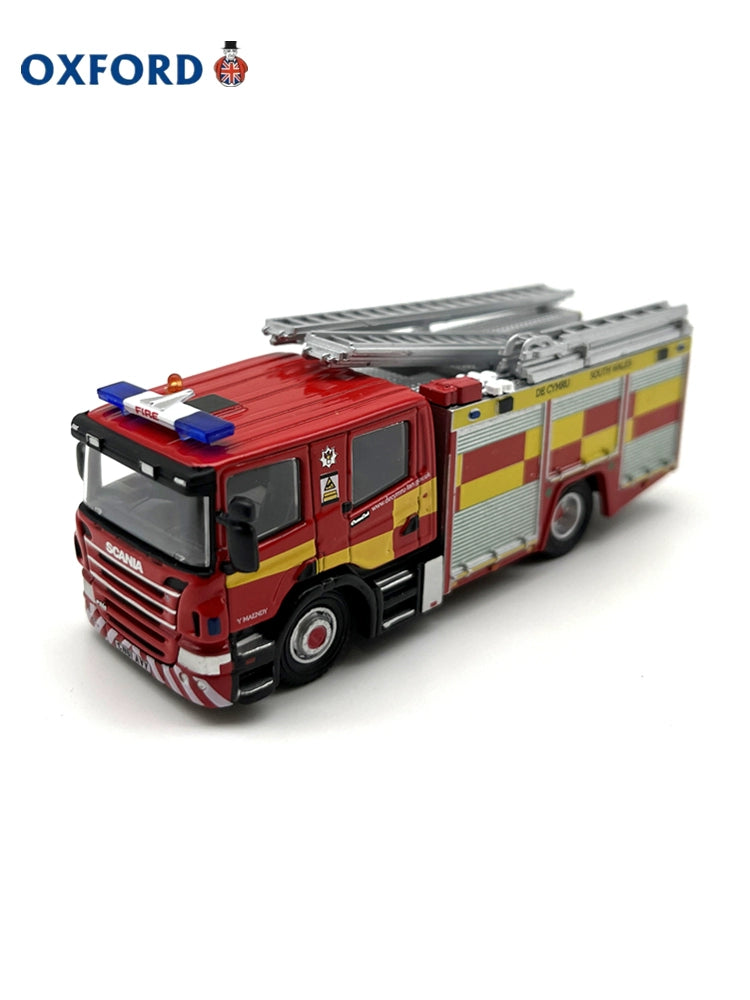 1/76 Scale Scania CP28 Crew Cab Pump Ladder Diecast Model