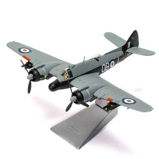 1/72 Scale Bristol Type 156 Beaufighter British Multi-Role Aircraft RAF Operation Firedog Diecast Model