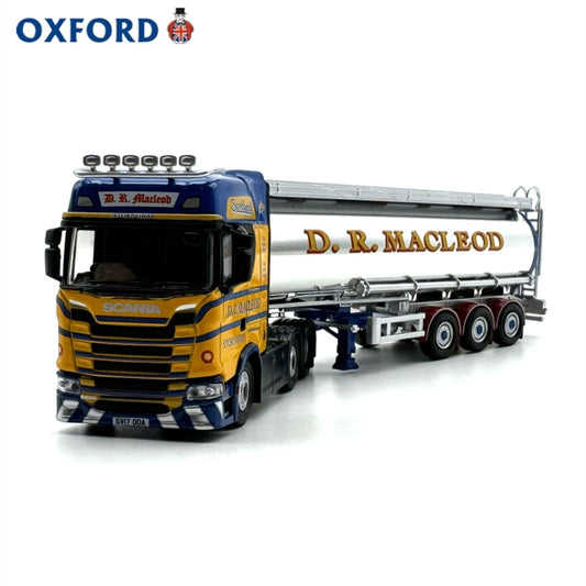 1/76 Scale D.R. Macleod Scania New Generation S Cylindrical Tanker Diecast Model