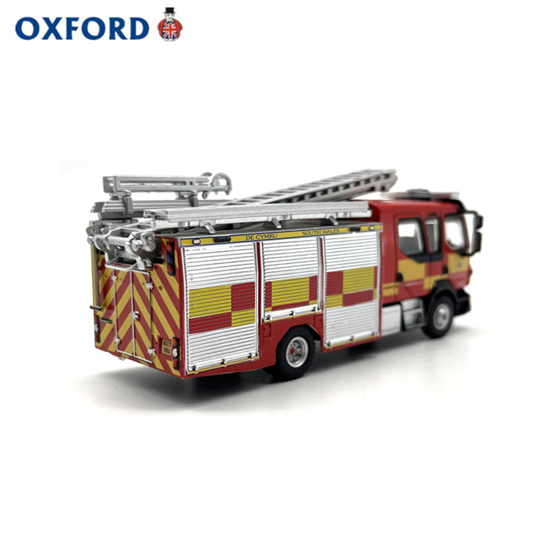 1/76 Scale Volvo FL Fire Engine Emergency One Pump Ladder Diecast Model