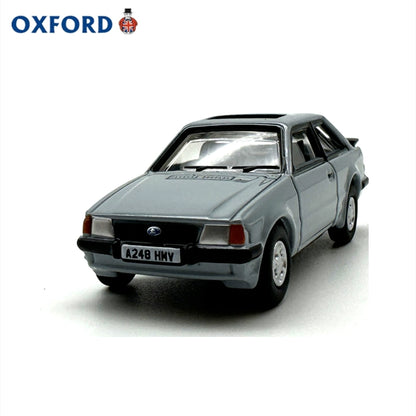 1/76 Scale Ford Escort XR3i Grey Diecast Model Car