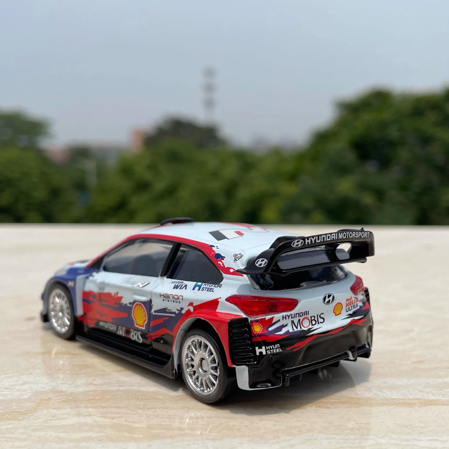 1/43 Scale Hyundai i20 WRC Rally Car Diecast Model