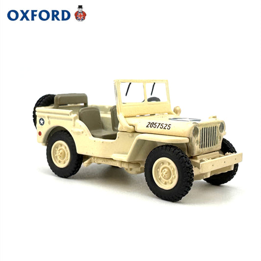 1/76 Scale Willys MB USAAF Tunisia 1943 Diecast Model Car