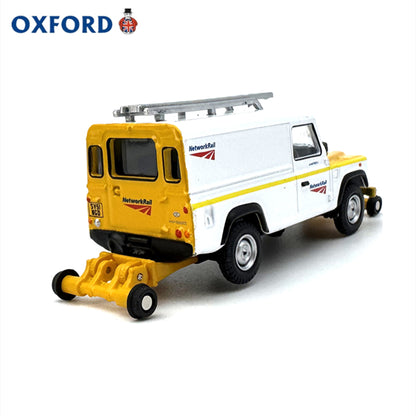 1/76 Scale Network Rail Road Rail Defender Diecast Model Car
