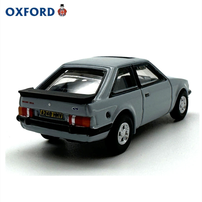 1/76 Scale Ford Escort XR3i Grey Diecast Model Car