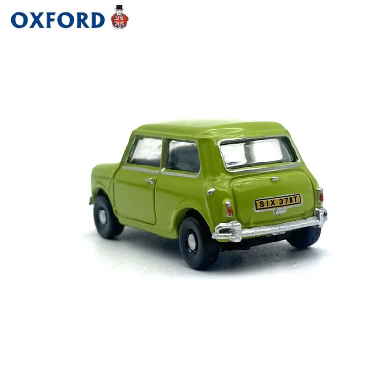 1/76 Scale Classic Mini Green Diecast Model Car
