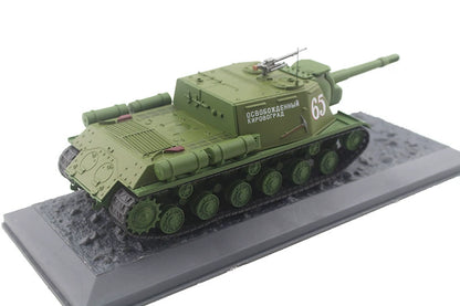 1/43 Scale 1944 ISU-152 WWII Soviet Self-Propelled Gun Diecast Model