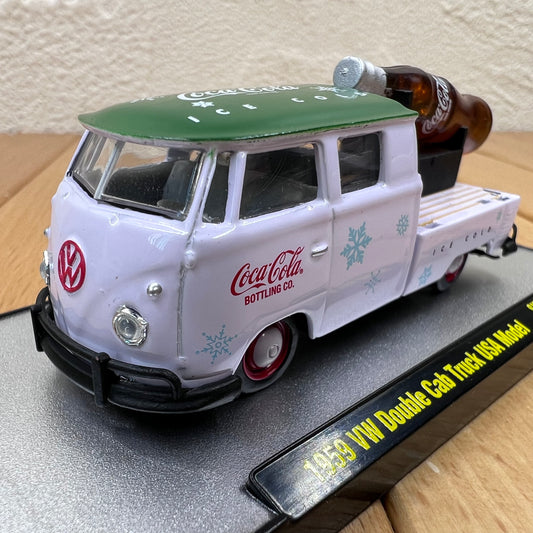 1/64 Scale 1959 Volkswagen T1 Double Cab Truck Diecast Model