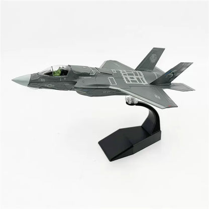 F-35B Lightning II Stealth Multirole Combat Aircraft 1/72 Scale Diecast Model