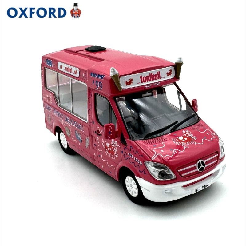 1/43 Scale Whitby Mondial Ice Cream Van Tonibell Diecast Model