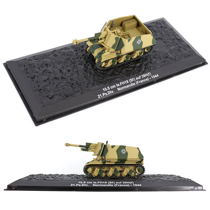 1/72 Scale 10.5 cm leFH 18 WWII German Light Howitzer Diecast Model