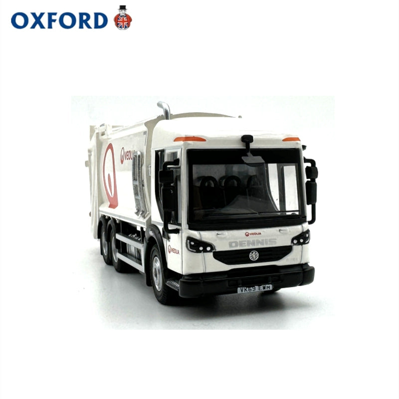 1/76 Scale Veolia Dennis Eagle Olympus Refuse Truck Diecast Model