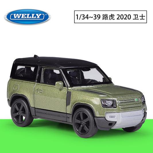 1/36 Scale 2020 Land Rover Defender SUV Diecast Model Car Pull Back Toy