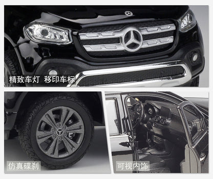 1/27 Scale Mercedes-Benz X-Class Pickup Truck Diecast Model Car