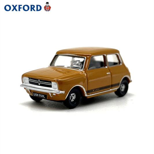 1/76 Scale Mini 1275GT Yellow Diecast Model Car