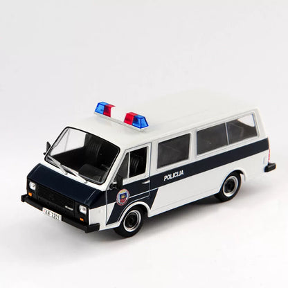 1/43 Scale RAF-22038 Latvija Police Van Diecast Model
