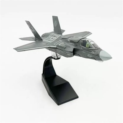 F-35B Lightning II Stealth Multirole Combat Aircraft 1/72 Scale Diecast Model