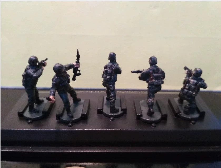 1/72 Scale Mordern Soldiers Set 5pcs Painted Figures Caesar Miniatures P808