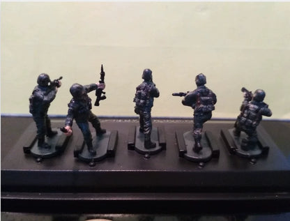 1/72 Scale Mordern Soldiers Set 5pcs Painted Figures Caesar Miniatures P808