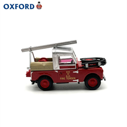 1/76 Scale Land Rover 88-Inch Fire Tender Diecast Model