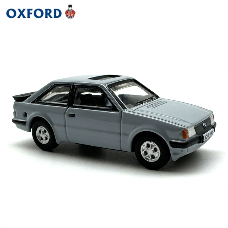 1/76 Scale Ford Escort XR3i Grey Diecast Model Car