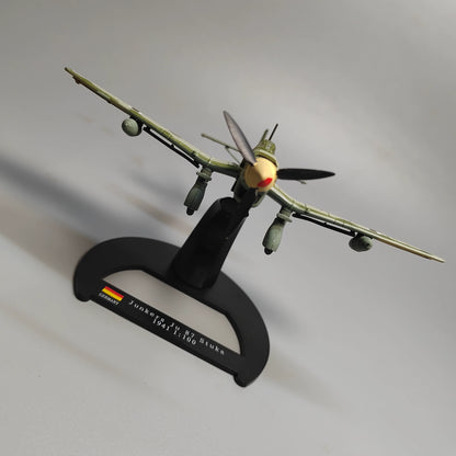 1/100 Scale Junkers Ju 87 Stuka WWII German Dive Bomber Diecast Model Aircraft