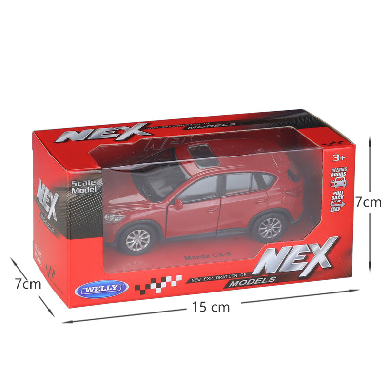1/36 Scale Mazda CX-5 SUV Diecast Model Car Pull Back Toy