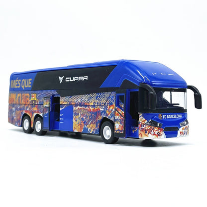 1/64 Scale Spanish Football Soccer Club Coach Diecast Model Bus
