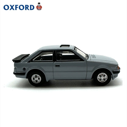 1/76 Scale Ford Escort XR3i Grey Diecast Model Car