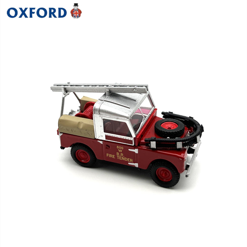 1/76 Scale Land Rover 88-Inch Fire Tender Diecast Model